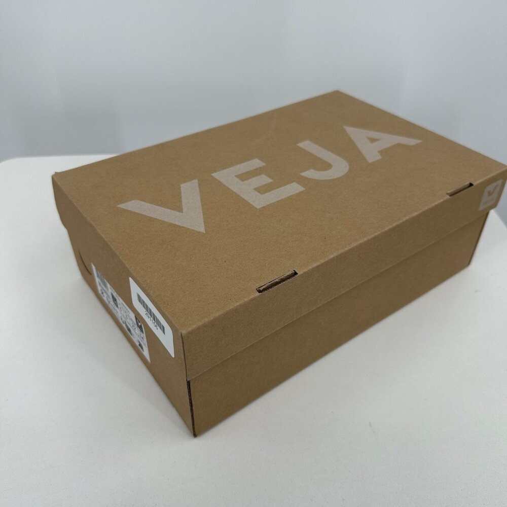 Veja V-10 CWL Sneakers sz 5 Women's 36 EU White/Steel/Nauti Vegan Leather BRAZIL - Picture 15 of 15